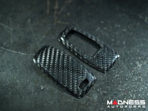 Lamborghini Urus Key Fob Cover - Carbon Fiber - Yellow Lamborghini Urus Key Fob Cover - Carbon Fiber - Yellow